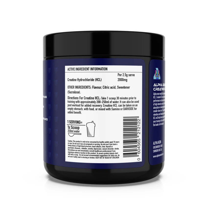 Alpha Neon Creatine HCL 200g